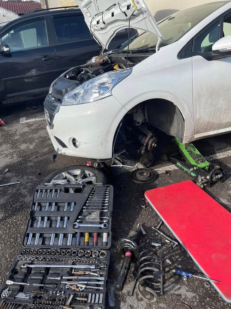 Recent work — Peugeot 208 suspension overhaul
